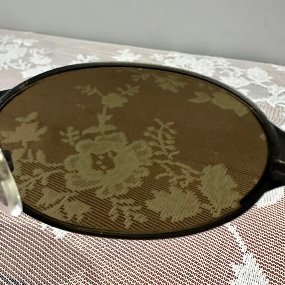 Arnette Sunglasses Unisex OS Bronze Good Vintage Oval Metal Wrap Cutout 90s Y2K